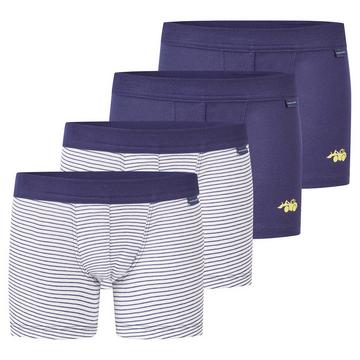 4er Pack Kids Boys Feinripp Organic Cotton - Retro-Short / Pant