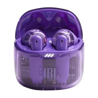 JBL  JBL Tune Flex Ghost Edition Casque True Wireless Stereo (TWS) Ecouteurs Appels/Musique Bluetooth Violet, Translucide 