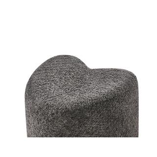 Beliani Pouf aus Chenillegewebe Skandinavisch SCOTIA  