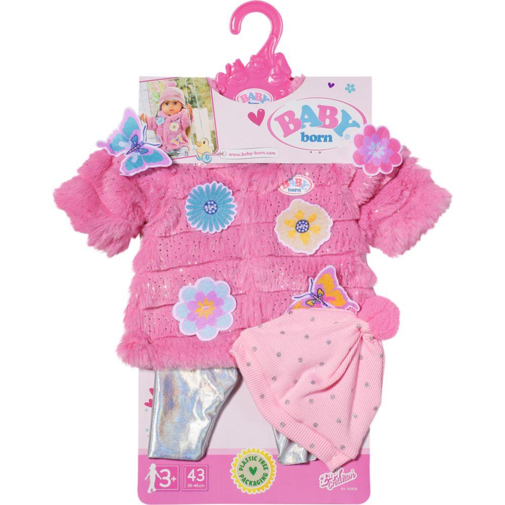 Zapf creation  Baby Born Pretty Pink Flauschmantel (43cm) 