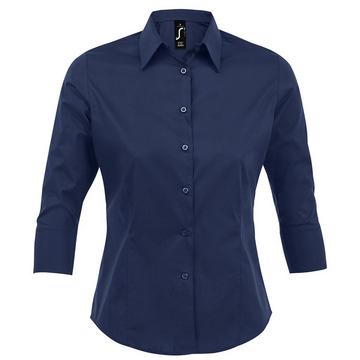 Effect Bluse Arbeitsbluse, 34Ärmel