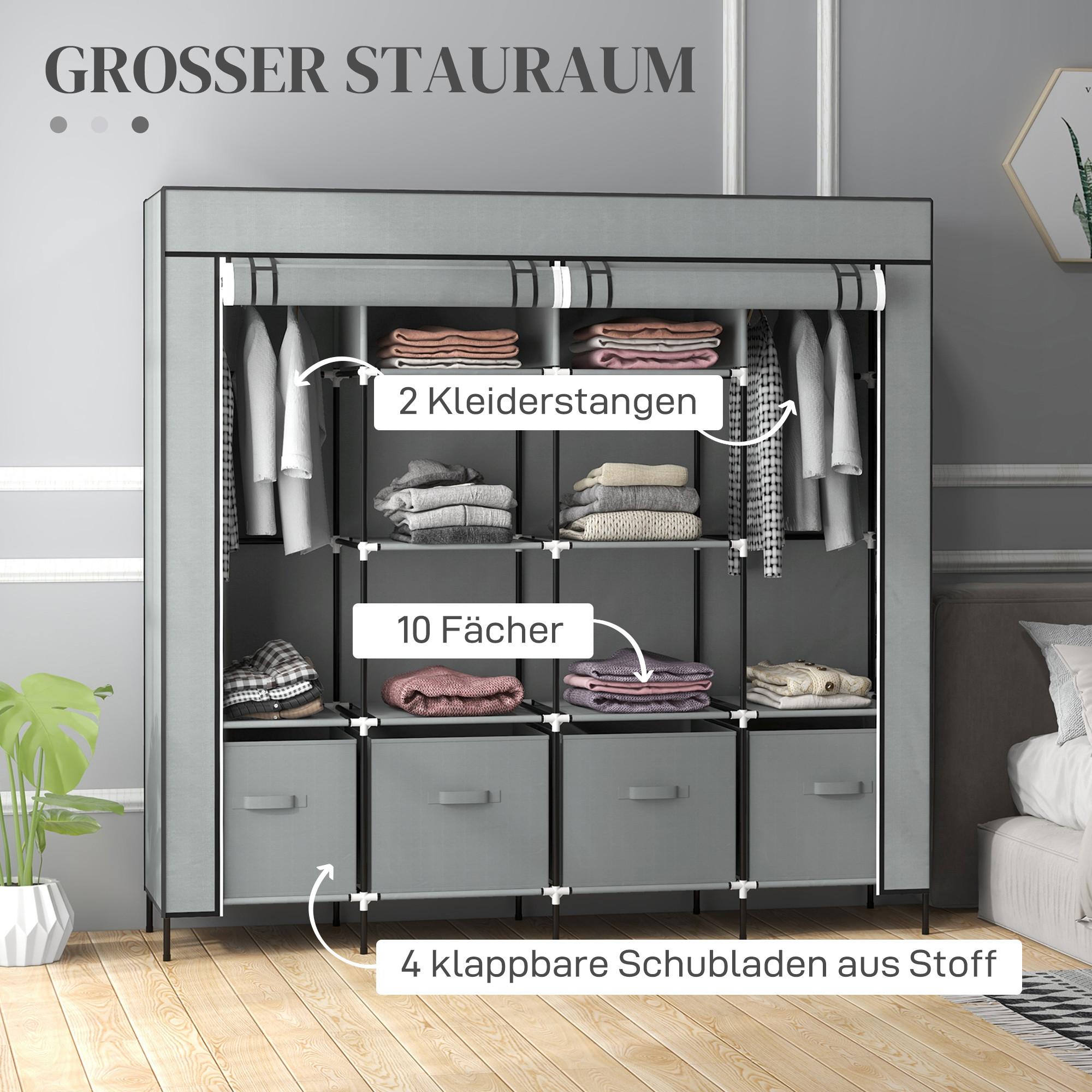 HOMCOM Stoffschrank  