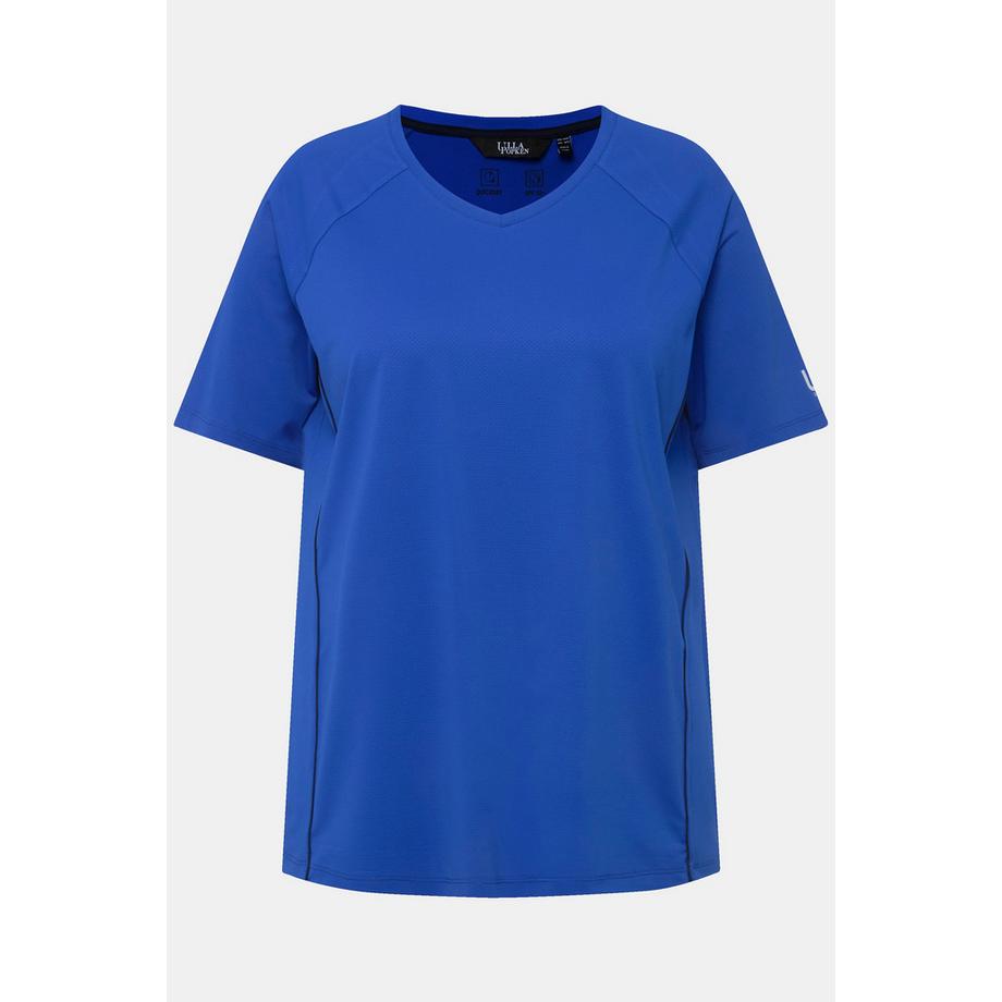 Ulla Popken UV-Schutz 50+ V-Ausschnitt Halbarm T-Shirt  