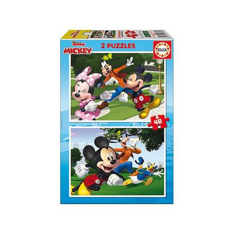 Educa  Puzzle Mickey und Freunde (2x48) 