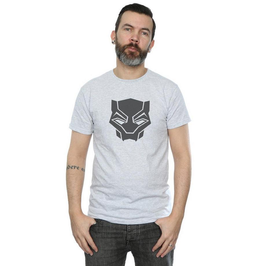 MARVEL Black On Black T-Shirt  
