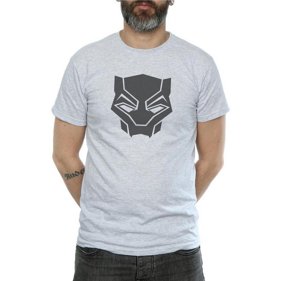 MARVEL Black On Black T-Shirt  