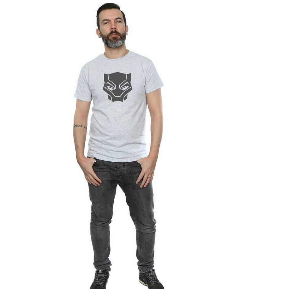MARVEL Black On Black T-Shirt  
