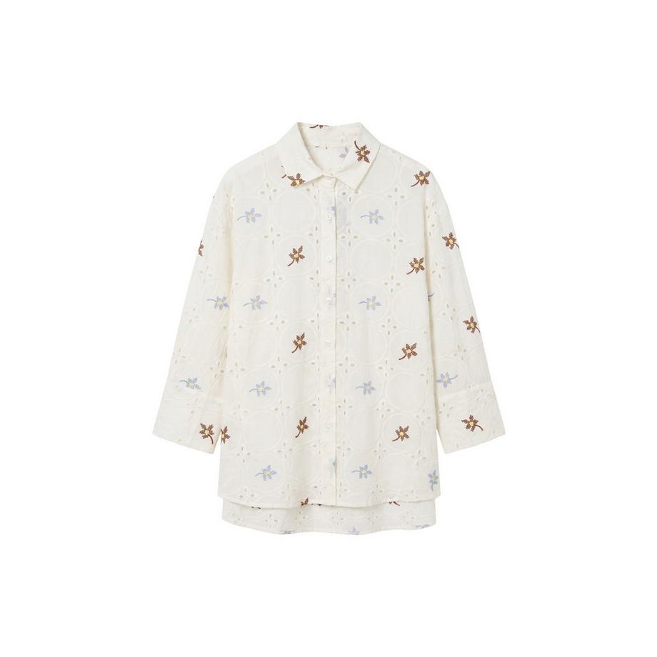 Chiara Ferretti Blouse brodée fleurie  