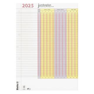 Biella Jahres-Wandplaner Jumboplan 2025  