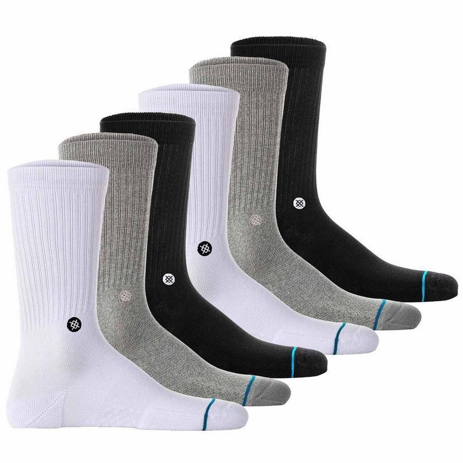 Calzini Unisex Confezione da 6-Icon Socken