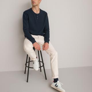 La Redoute Collections Langärmeliges Henley Oberteil  