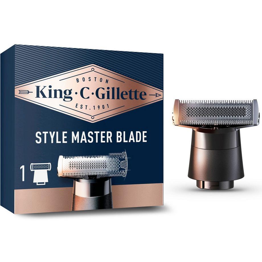 King C. Gillette  Lame de rasoir Styler Master XT10 Noir 