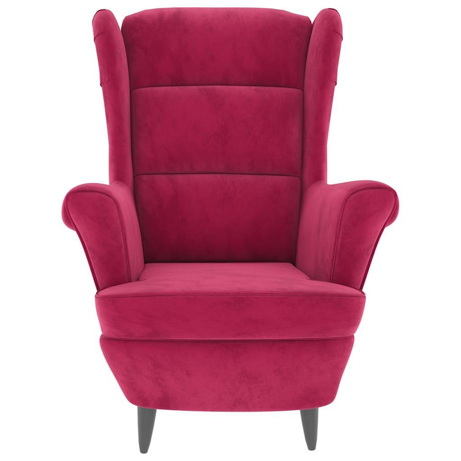 VidaXL Fauteuil velours  