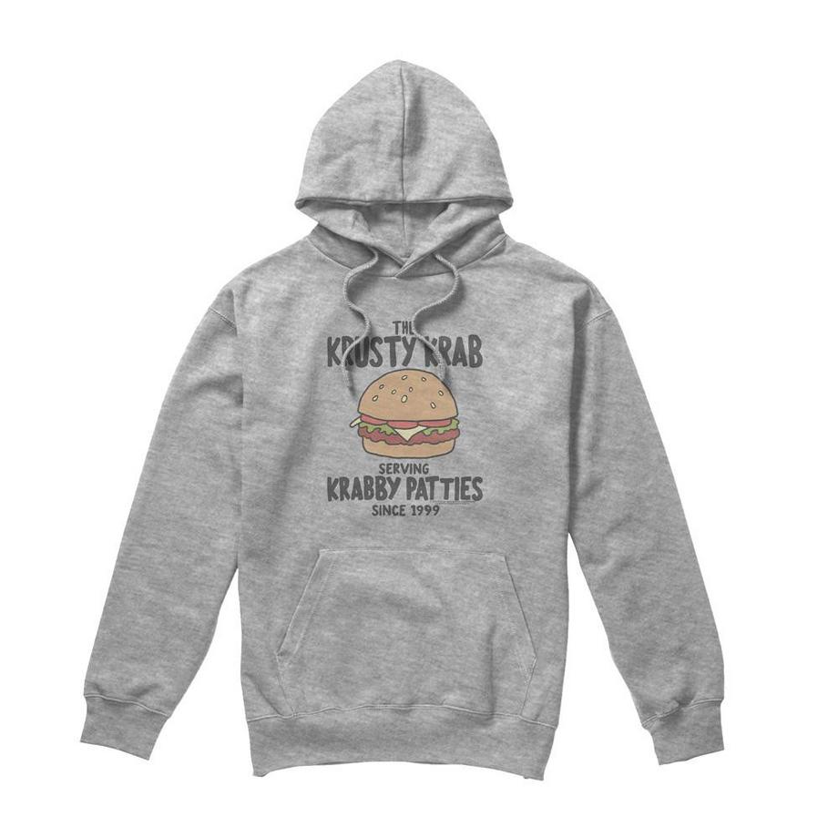 Krabby Patties Felpa Con Cappuccio