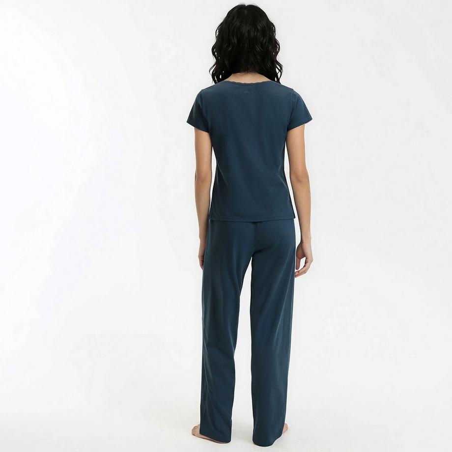 La Redoute Collections Pigiama a Maniche Corte in Jersey di Cotone  