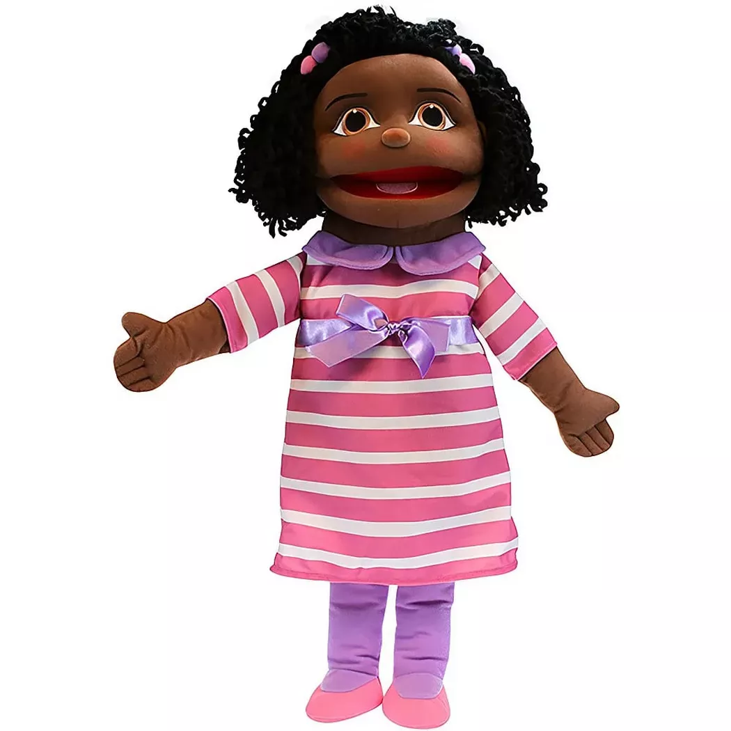 THE PUPPET COMPANY - Puppet Buddies Handpuppe Medium Girl (58cm), One Size