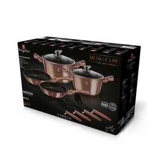 Berlinger Haus 10-teiliges Kochgeschirr-Set Rose Gold Edition  