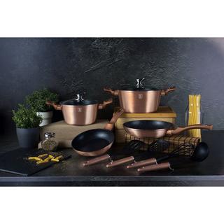 Berlinger Haus 10-teiliges Kochgeschirr-Set Rose Gold Edition  