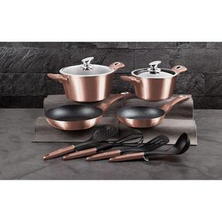 Berlinger Haus 10-teiliges Kochgeschirr-Set Rose Gold Edition  