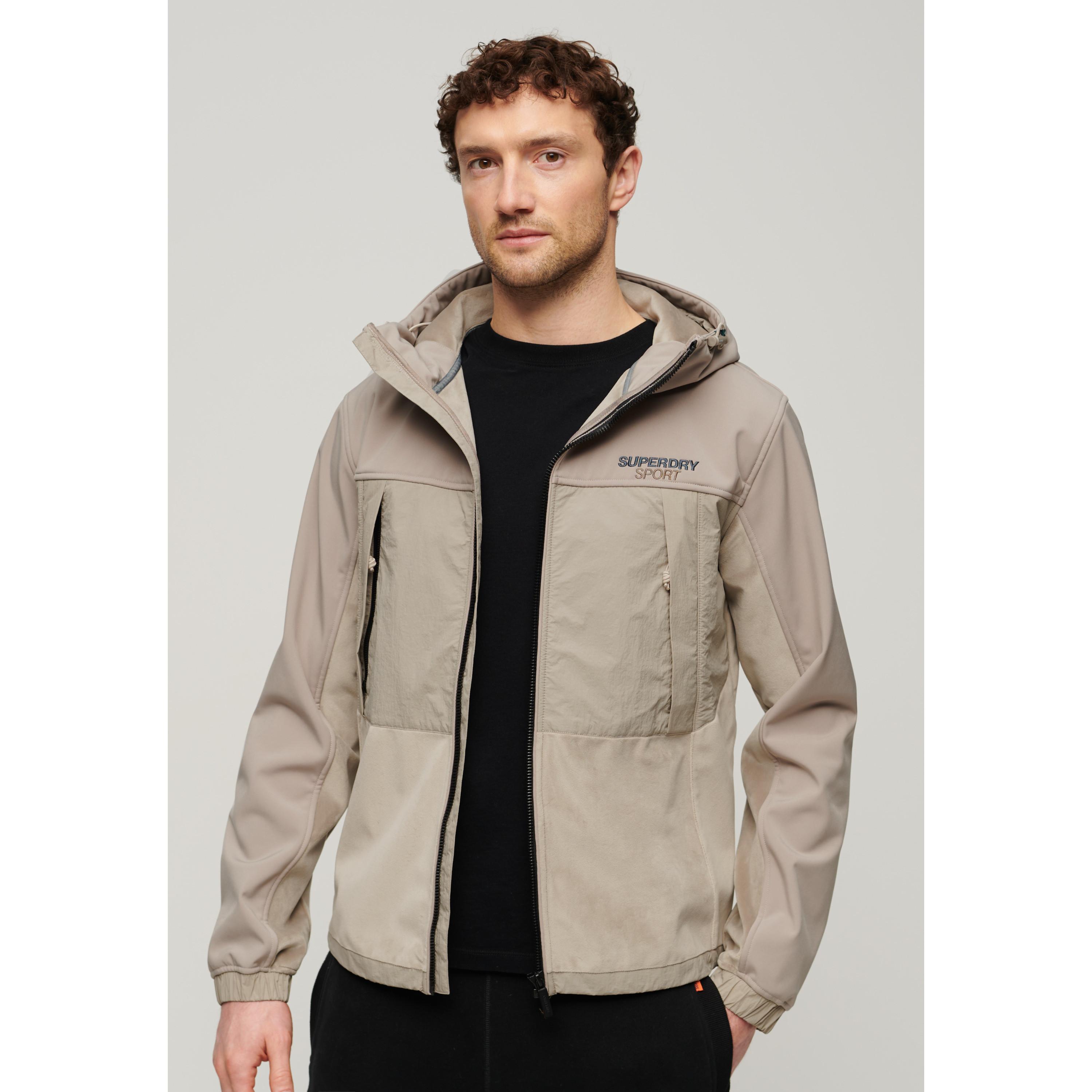 Superdry  giacca con cappuccio hybrid trekker 