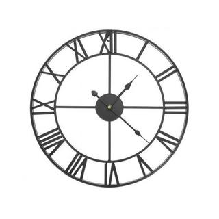 eStore Horloge Murale Rétro - Noir  