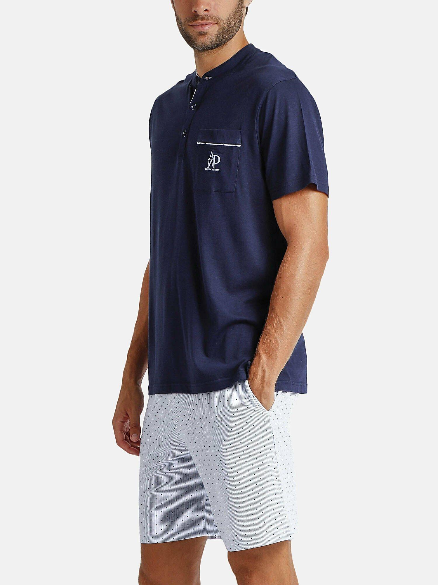 Admas  Pantaloncini del pigiama t-shirt Stripes And Dots 