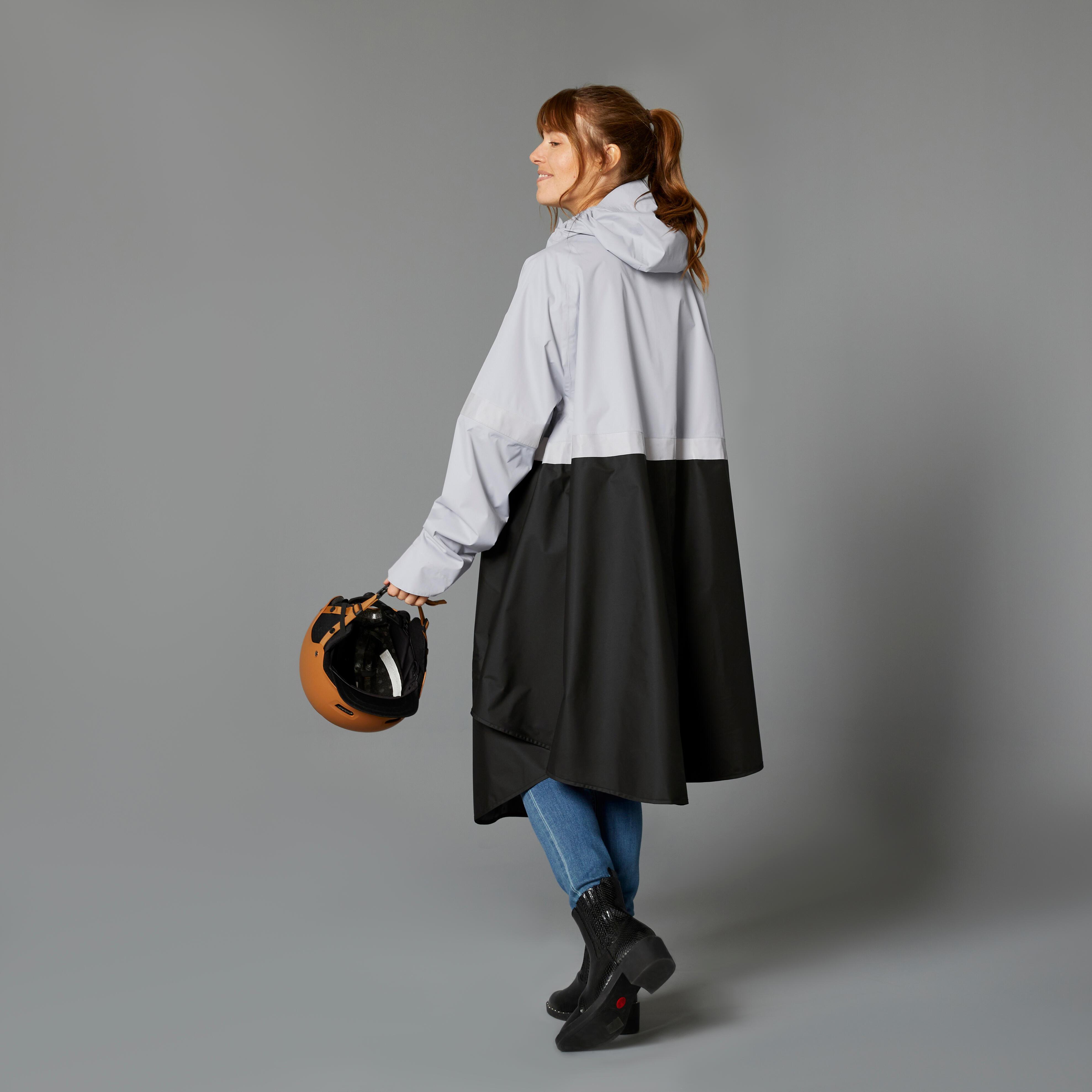 BTWIN  Poncho City Velo wasserdicht 