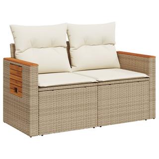 VidaXL Gartensofa poly-rattan  