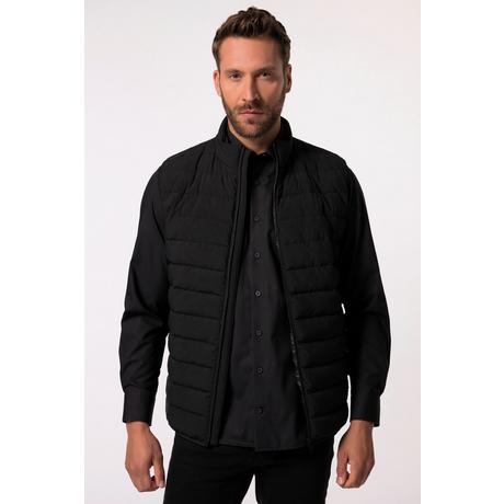 JP1880  Gilet trapuntato con piuma sintetica e collo alto, fino alla tg. 8XL 