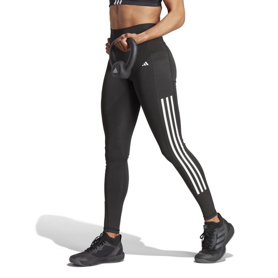 adidas  Leggings da donna adidas Optime 3Stripes 