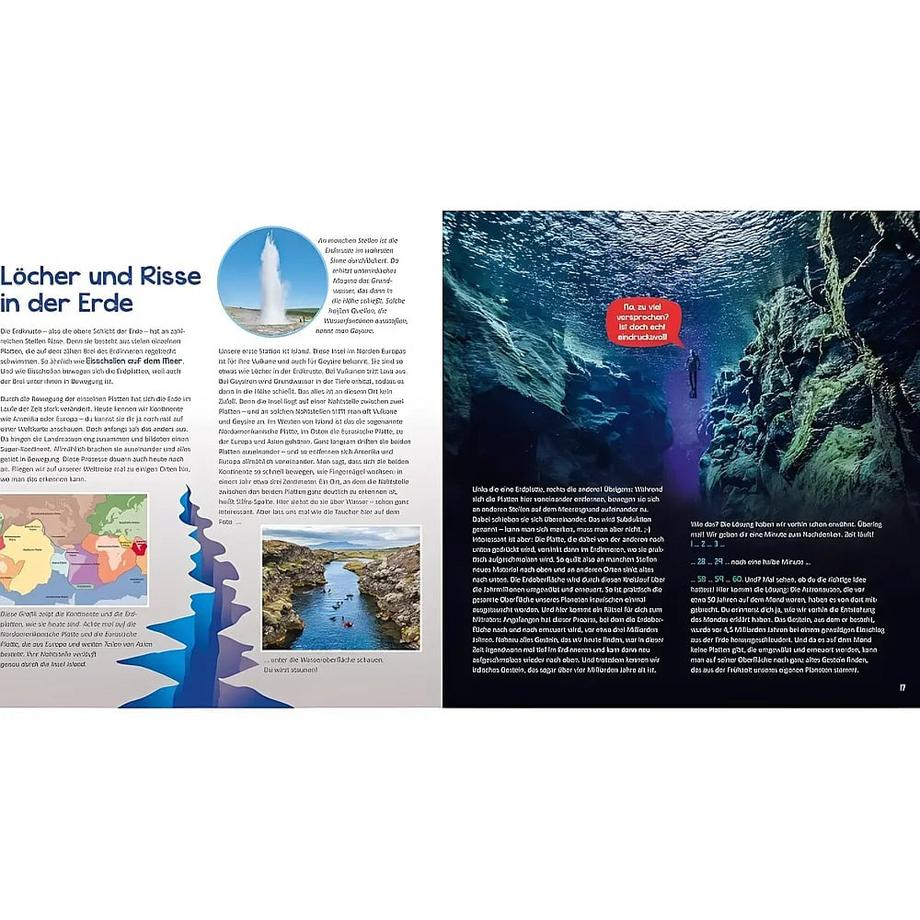 Die Erde - Eine Reise um die Welt und durch die Zeit X Gebundene Ausgabe 