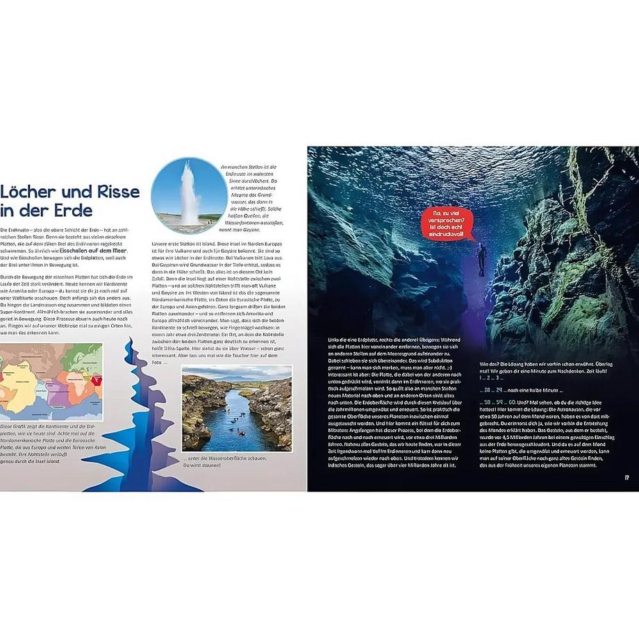 Die Erde - Eine Reise um die Welt und durch die Zeit X Gebundene Ausgabe 