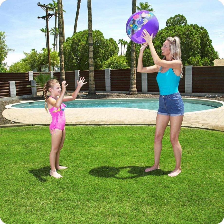 B2X  Pallone da spiaggia 51 cm viola Bestway 31036 
