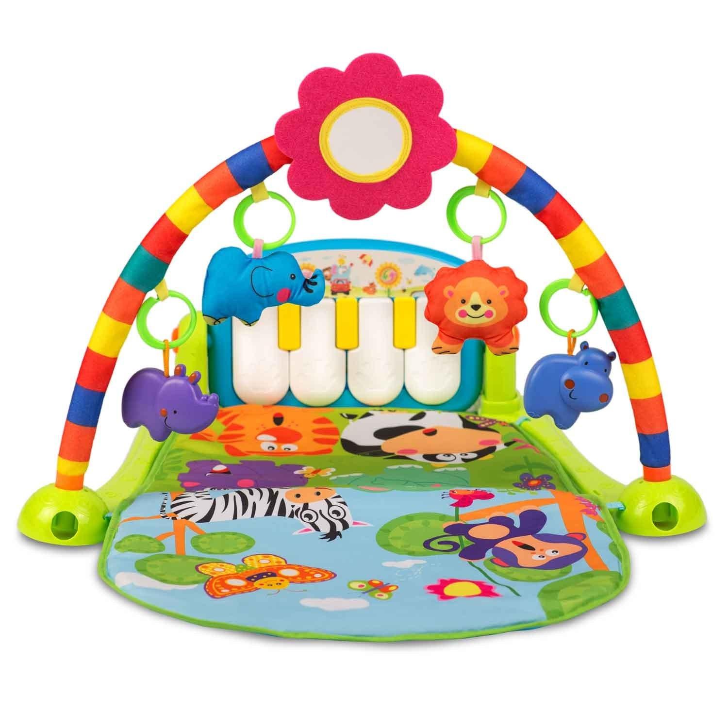 B2X Tapis de jeu interactif et éducatif avec piano Ricokids - Modèle 7316  