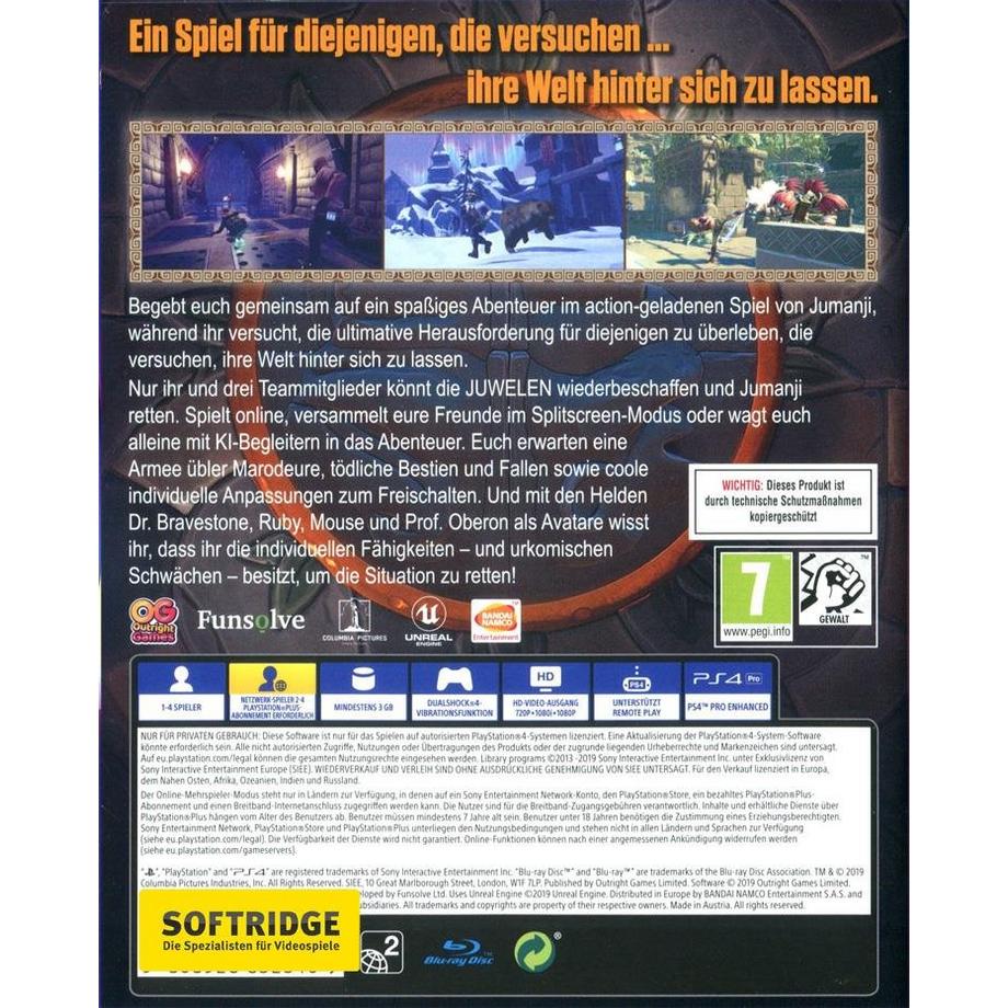NAMCO BANDAI  Jumanji: Das Videospiel 