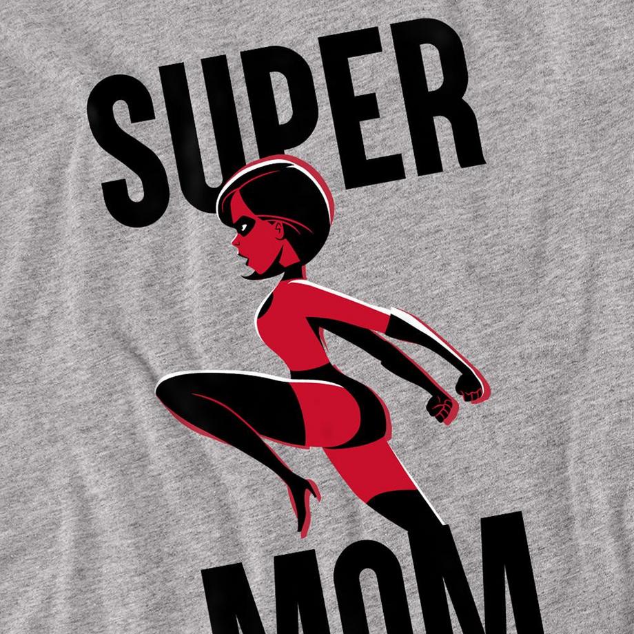 The Incredibles Super Mom T-shirt Maniche Lunghe  