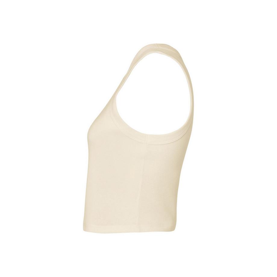 Bella + Canvas Débardeur Court Col Montant Sans Manches  