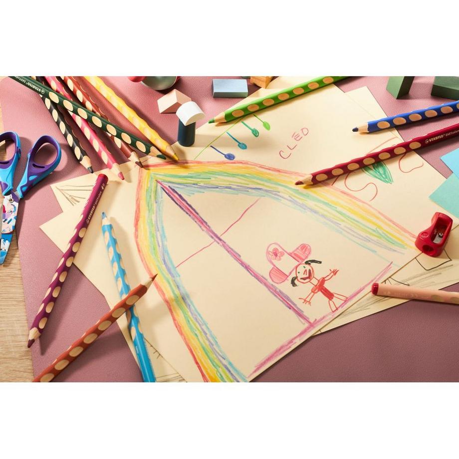 STABILO EASYcolors Farbstift für Linkshänder  