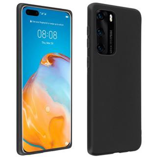 Avizar  Coque Huawei P40 fine en Silicone Noir 