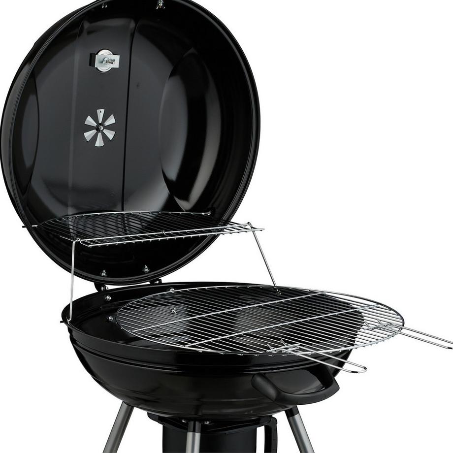 Northix  Barbecue à bouilloire avec roulettes 