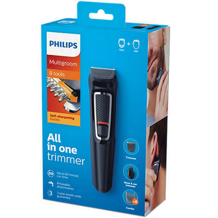 PHILIPS  Mäher MG3730 / 15 8 in 1 Schwarz 