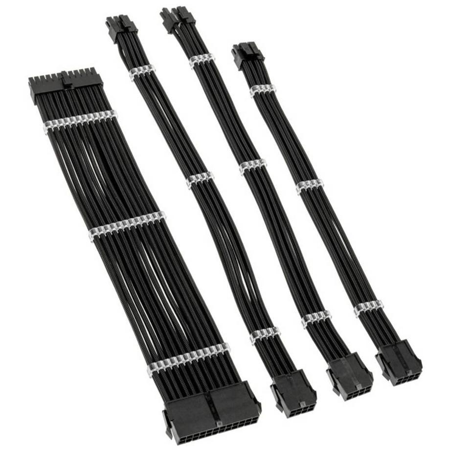 Kolink  Core Standard Braided Cable Extension Kit - Jet Black 