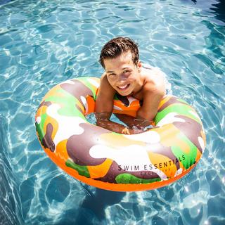 Swim Essentials  Schwimmring 90cm Camouflage 