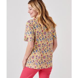 Damart  Blouse crêpe stretch fluide. 