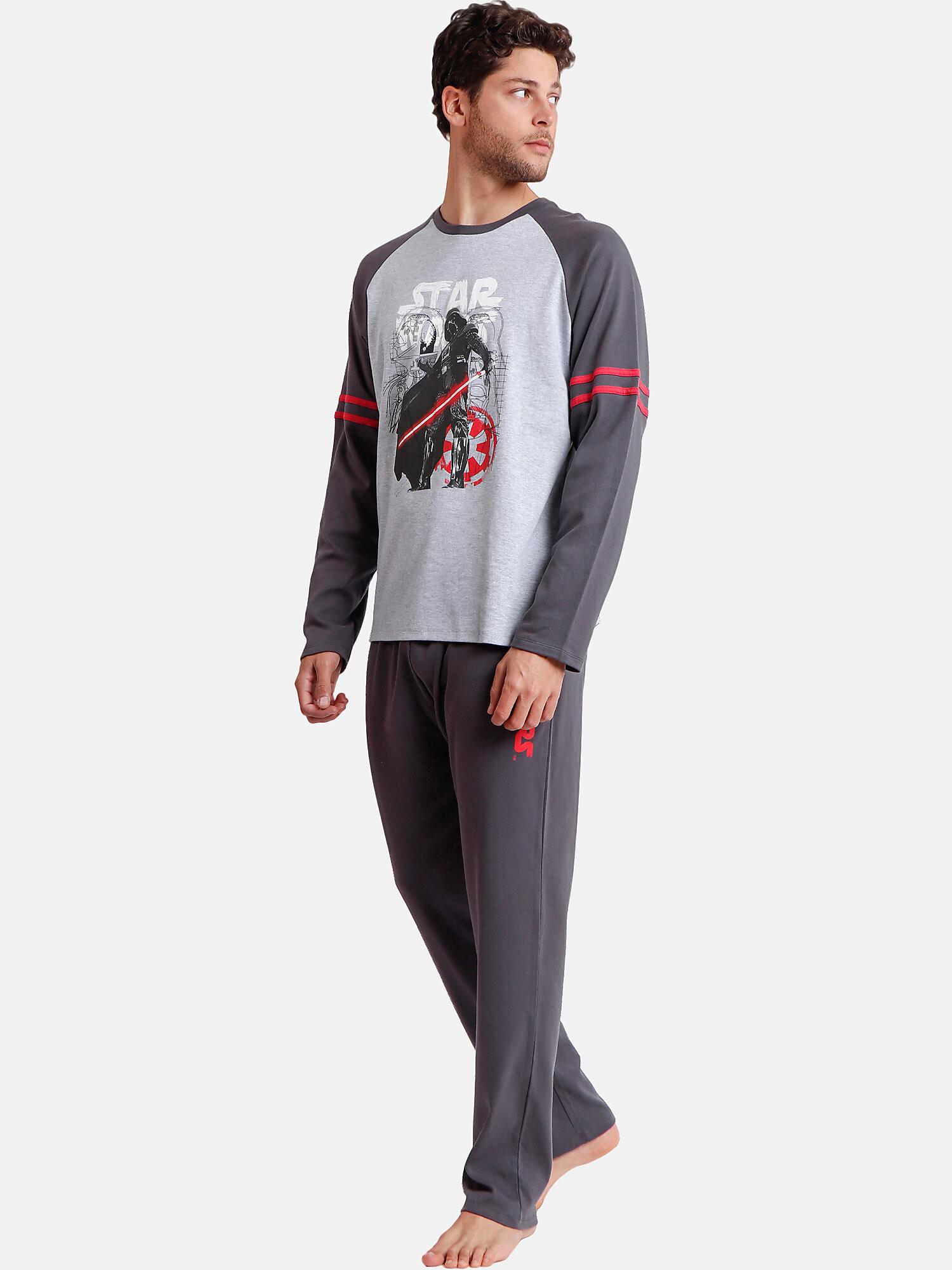 Admas  Pyjama Hausanzug Hose und Oberteil Darth Vader Sport Star Wars 