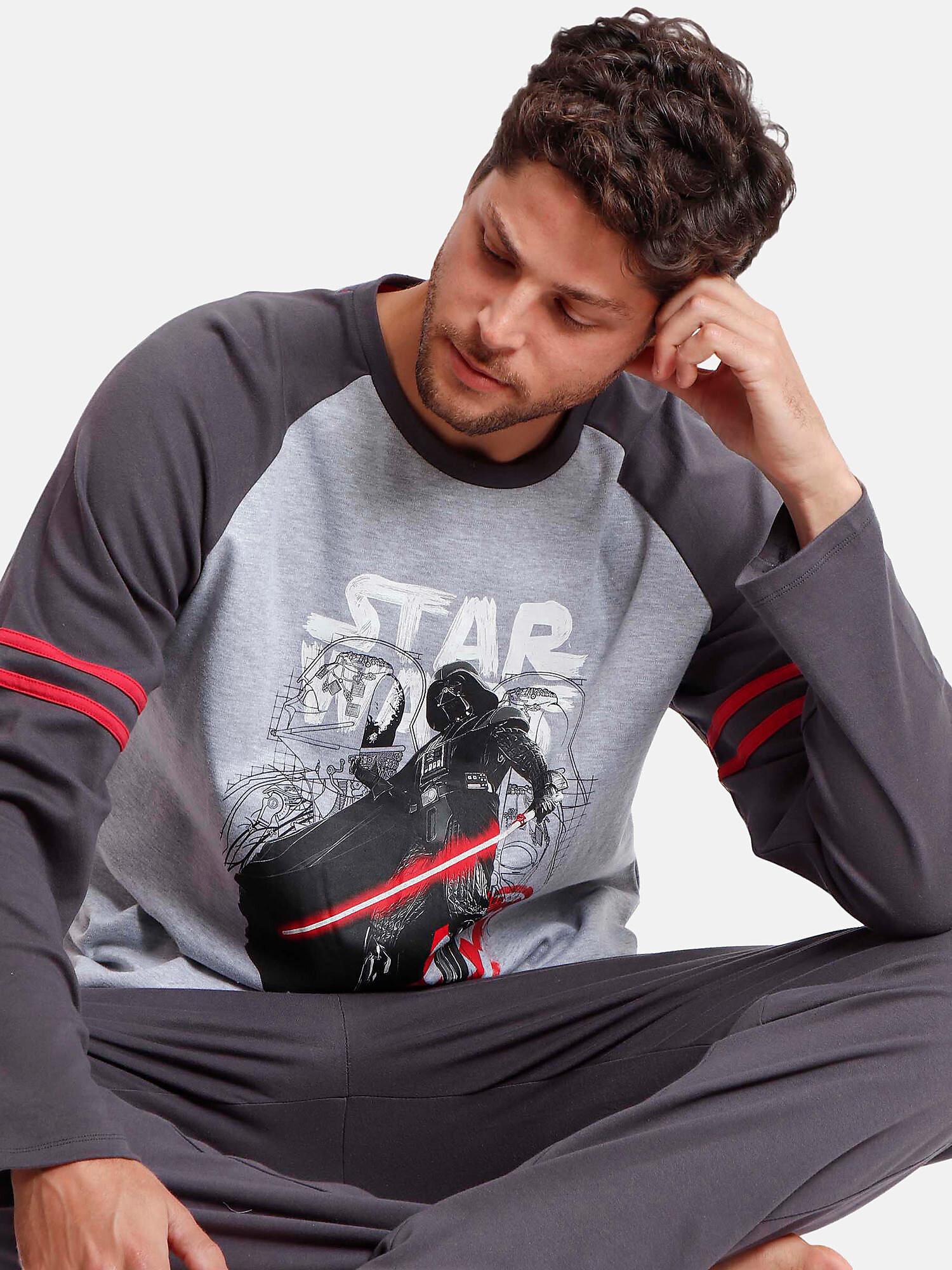 Admas  Pyjama tenue d'intérieur pantalon et haut Darth Vader Sport Star Wars 