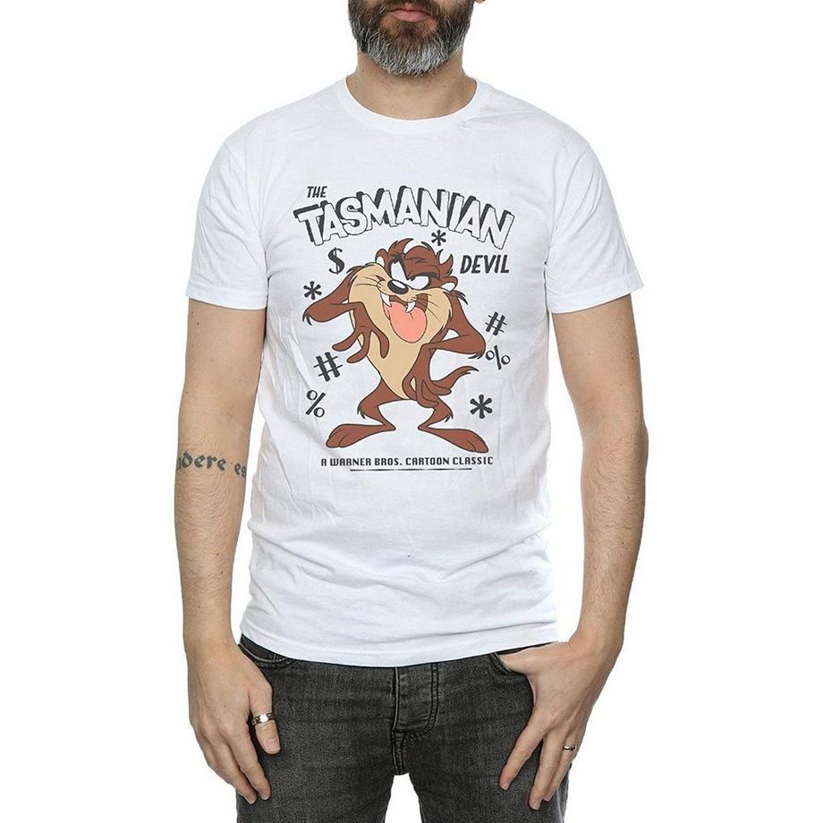 LOONEY TUNES The Tasmanian Devil T-Shirt Imprimé Graphique  