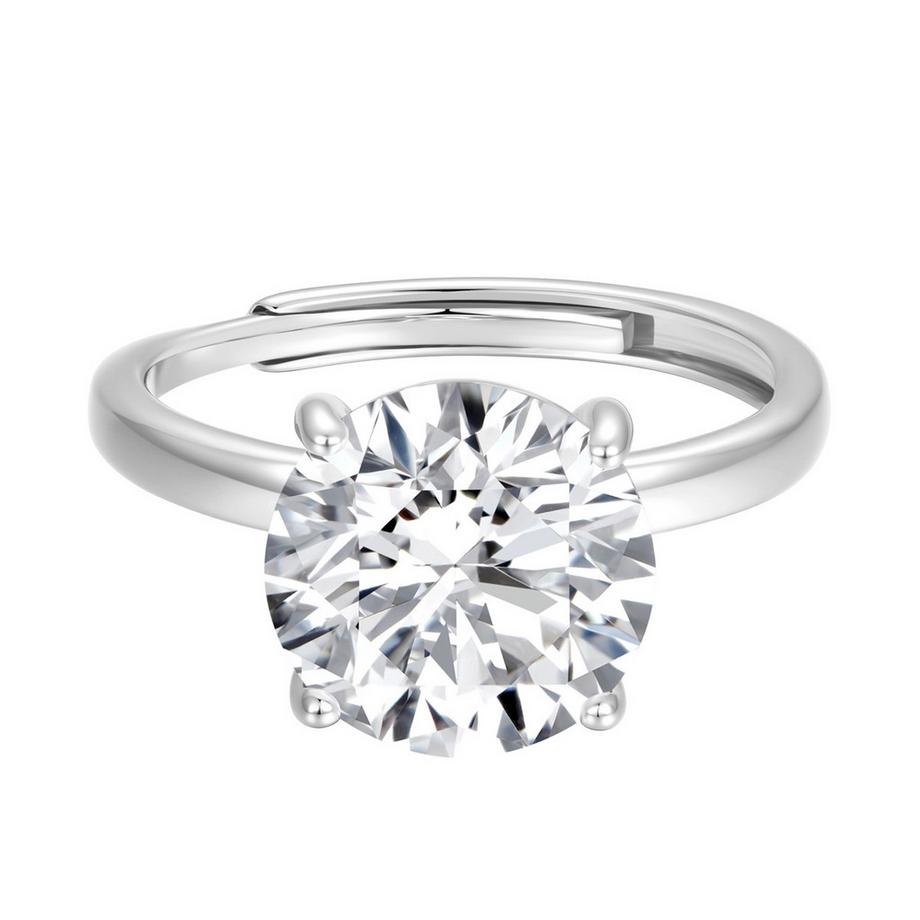 Lulu & Jane  Bague Laiton Zircon 
