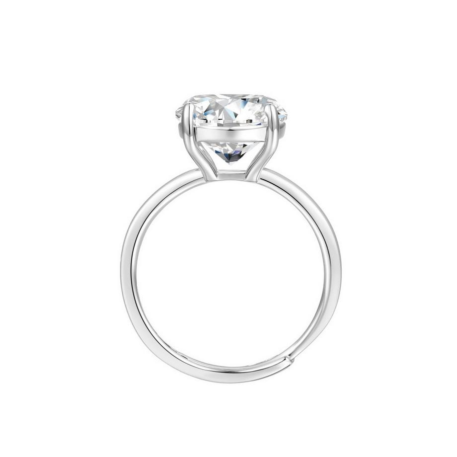 Lulu & Jane  Bague Laiton Zircon 