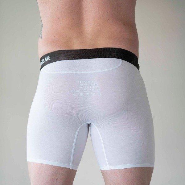 The Perfect Underwear  Bambus Boxer-shorts, weiss (3 Stk. pro Pack), Größe M 